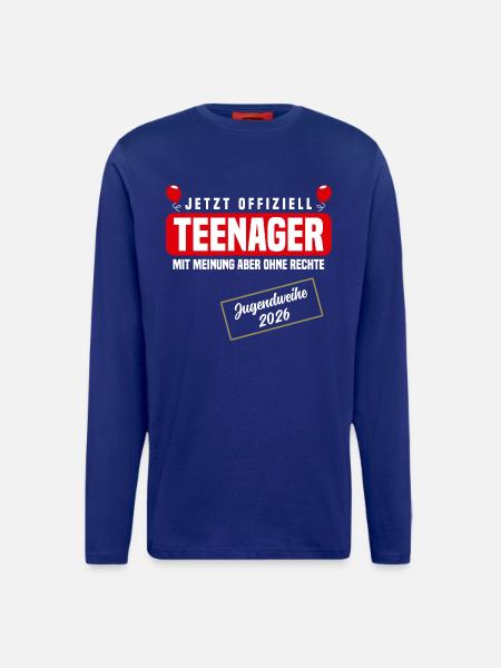 Jugendweihe 2026 - Langarmshirt - made by SPREAD  - Iconic Blue