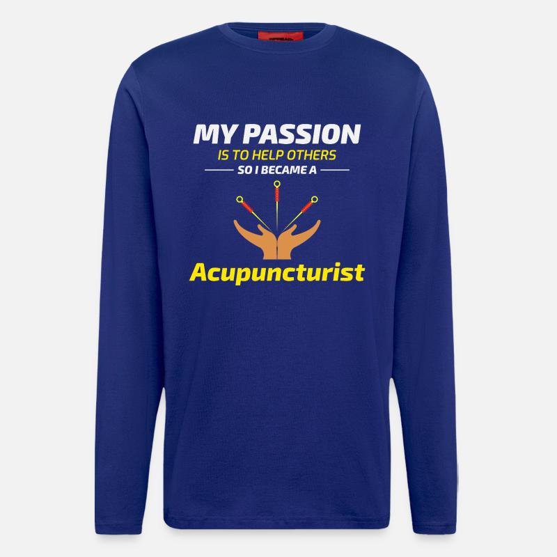 Licensed TCM Practitioner Expert Dedicated  - Longsleeve - made by SPREAD  - Iconic Blue