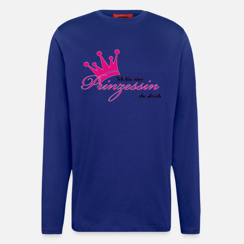 ich bin eine Prinzessin  - Langarmshirt - made by SPREAD  - Iconic Blue