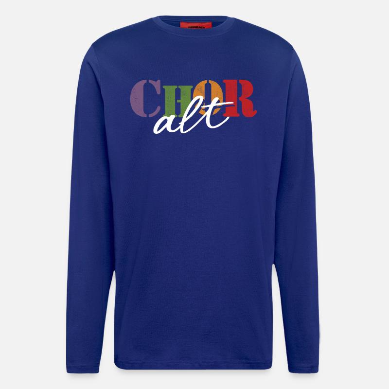 Chor Alt - Langarmshirt - made by SPREAD  - Iconic Blue