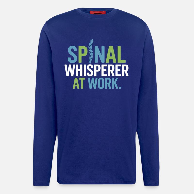 Licensed DC Expert Musculoskeletal Alignment - Longsleeve - made by SPREAD - Iconic Blue