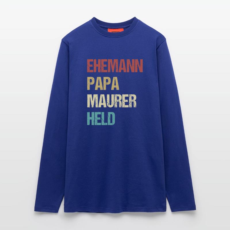 Bricklayer Dad Longsleeve - made by SPREAD 