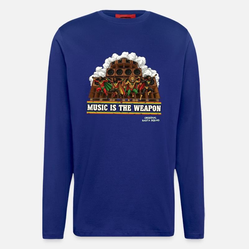 Original Rasta Squad - Langarmshirt - made by SPREAD - Iconic Blue