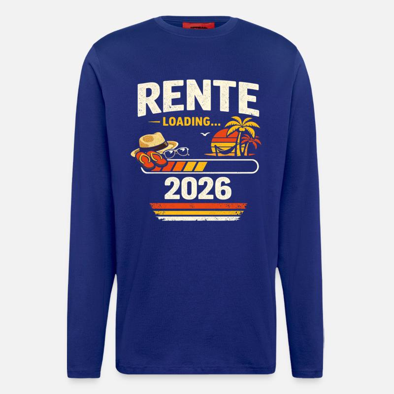 Pension loading 2026 - Longsleeve - made by SPREAD  - Iconic Blue