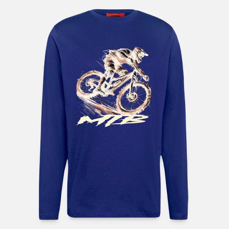 MTB - Langarmshirt - made by SPREAD  - Iconic Blue
