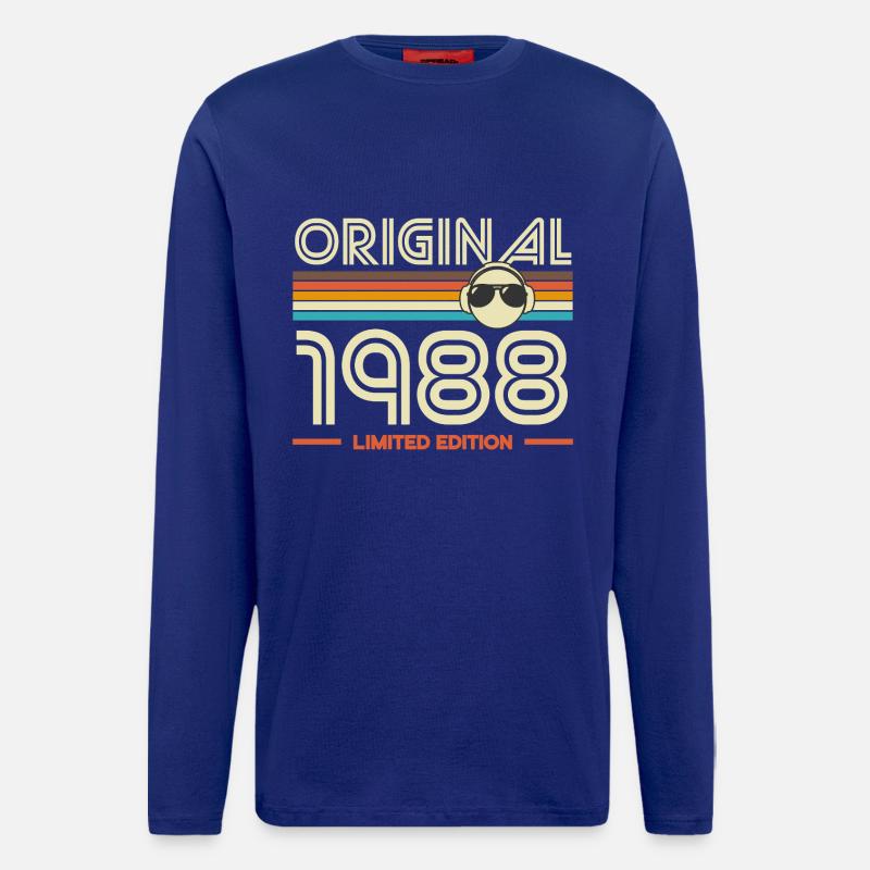 Originale Retro-Edition von 1988 - Langarmshirt - made by SPREAD  - Iconic Blue