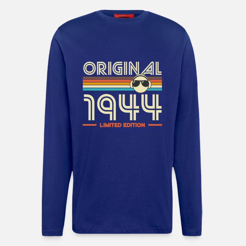 Originale Retro-Edition von 1944 - Langarmshirt - made by SPREAD  - Iconic Blue