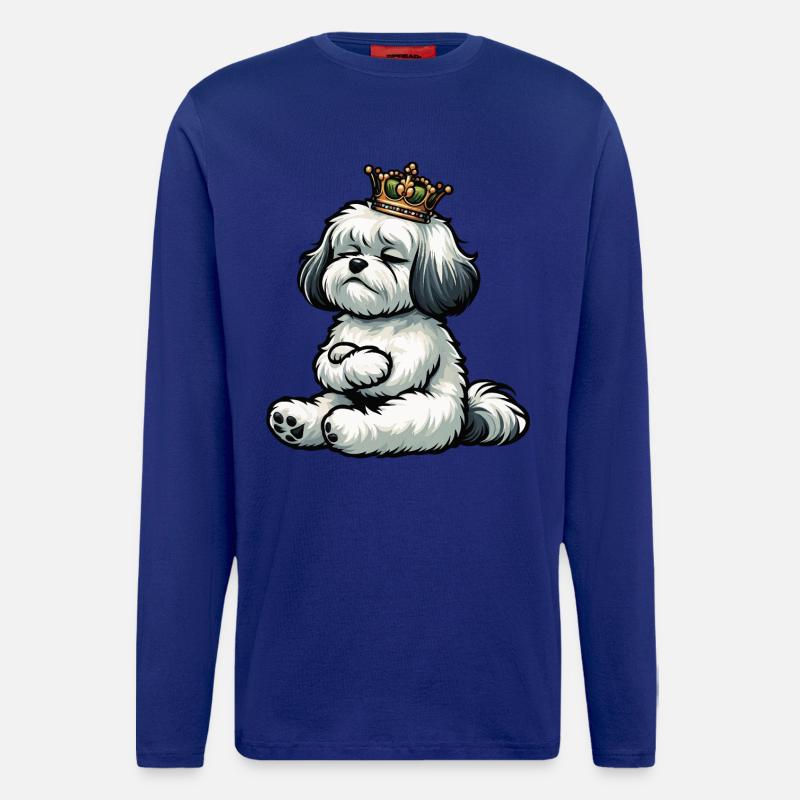 Havanese Havanese Owners Havanese Farmers - Longsleeve - made by SPREAD  - Iconic Blue