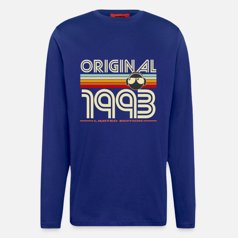 Original 1993 Retro Edition - Longsleeve - made by SPREAD  - Iconic Blue