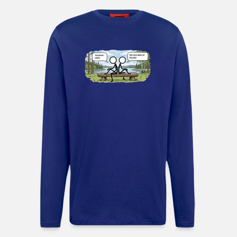 Savo Guys Duo 2 Tale Bank - Langarmshirt - made by SPREAD - Iconic Blue