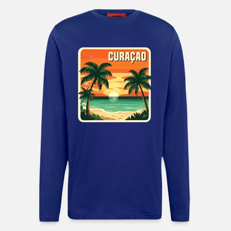 Curacao - Langarmshirt - made by SPREAD  - Iconic Blue