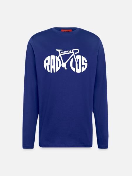 Fahrrad - Niemals radlos - Langarmshirt - made by SPREAD - Iconic Blue