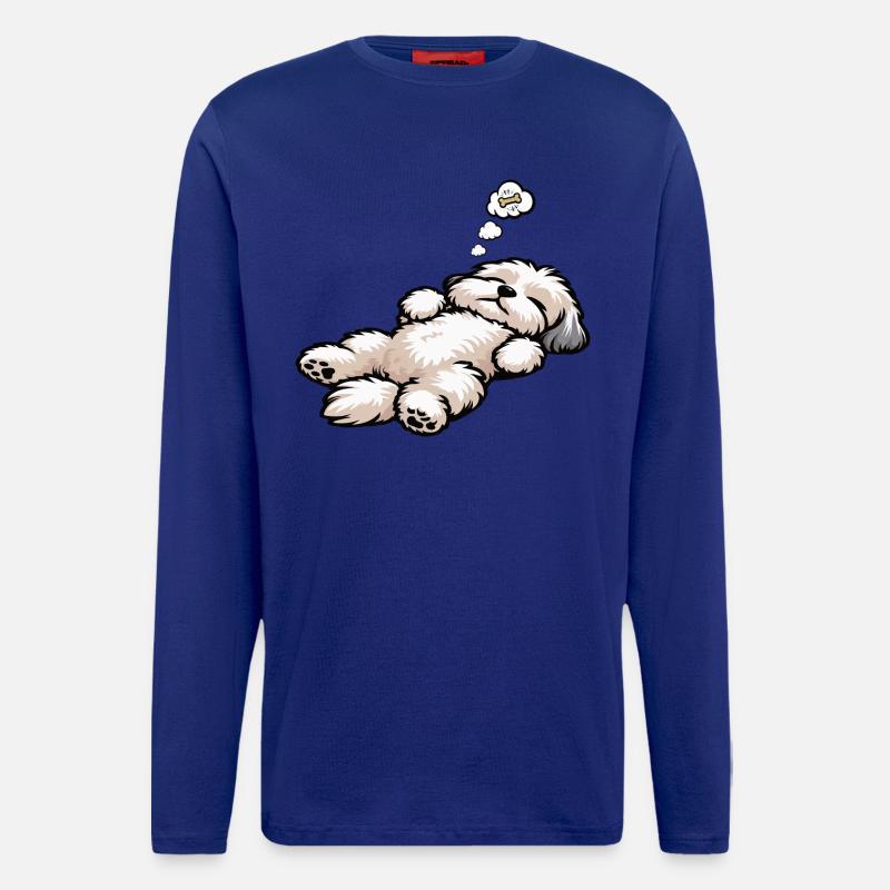 Havanese Havanese Owners Havanese Farmers - Longsleeve - made by SPREAD  - Iconic Blue