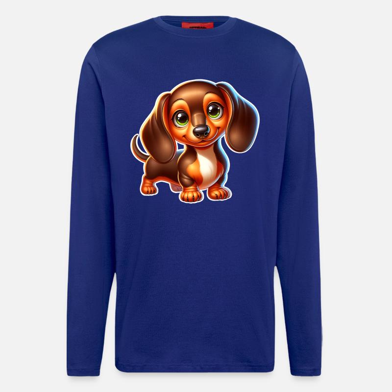 Dackel - Langarmshirt - made by SPREAD - Iconic Blue