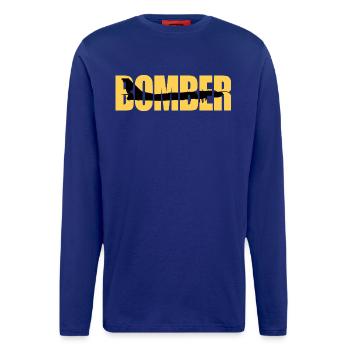 Bomber Tu-95 - Langarmshirt - made by SPREAD  - Iconic Blue - Vorne