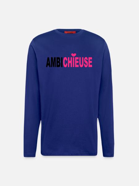  Ambichieuse  - Manches longues bio décontracté fabriqué en UE - Iconic Blue