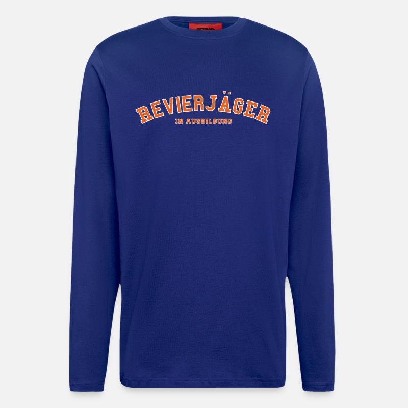 Revierjäger Beruf in Ausbildung - Langarmshirt - made by SPREAD - Iconic Blue