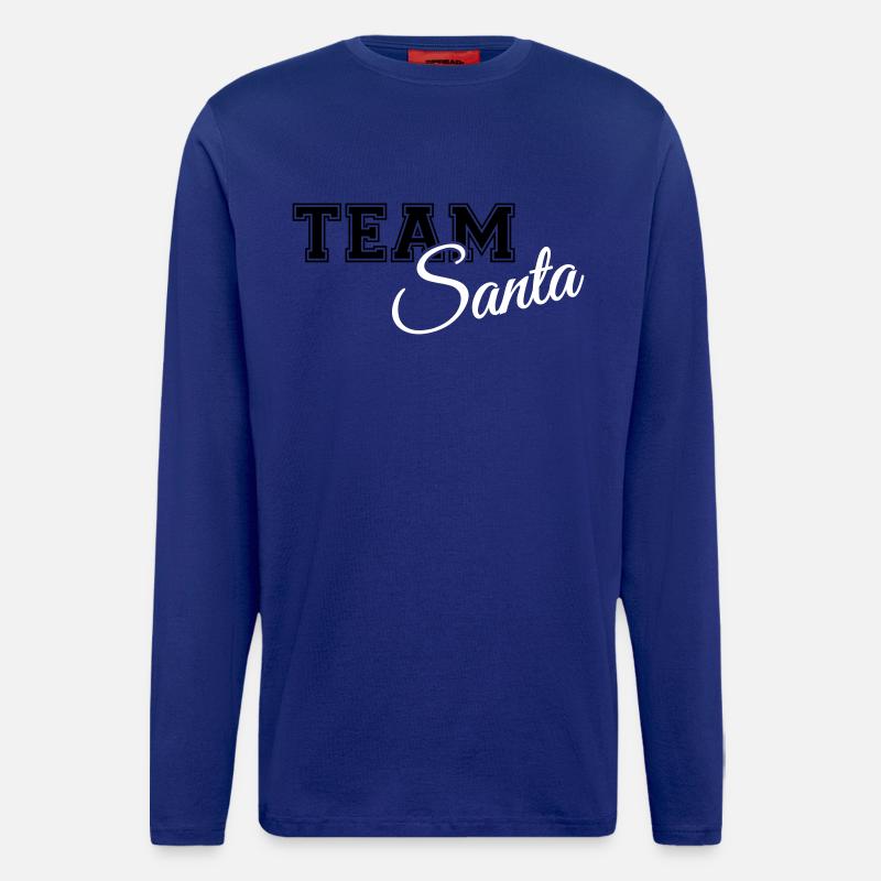 Team Santa - Langarmshirt - made by SPREAD  - Iconic Blue