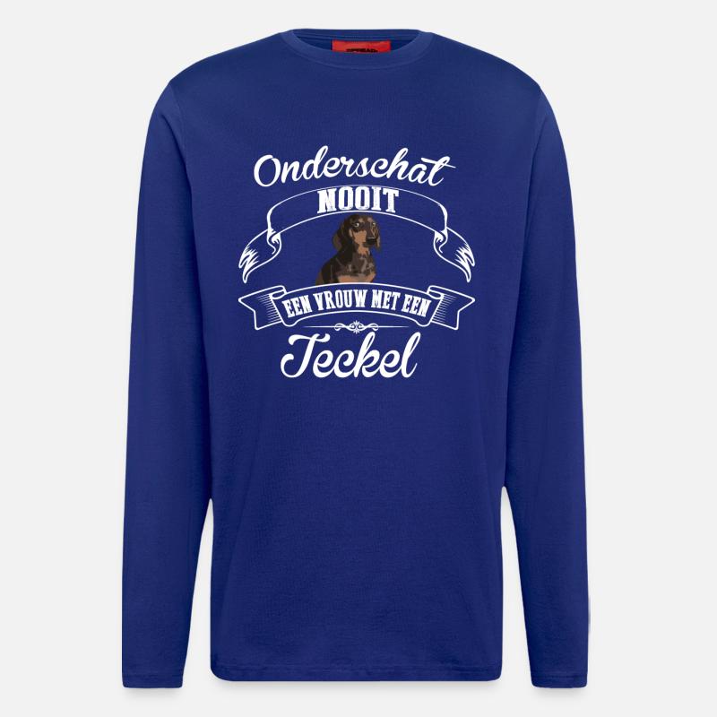 Teckel - Langarmshirt - made by SPREAD - Iconic Blue