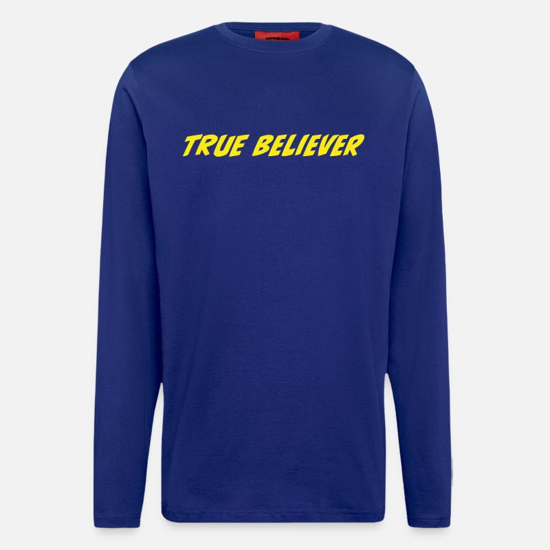 True Believer - Longsleeve - made by SPREAD  - Iconic Blue