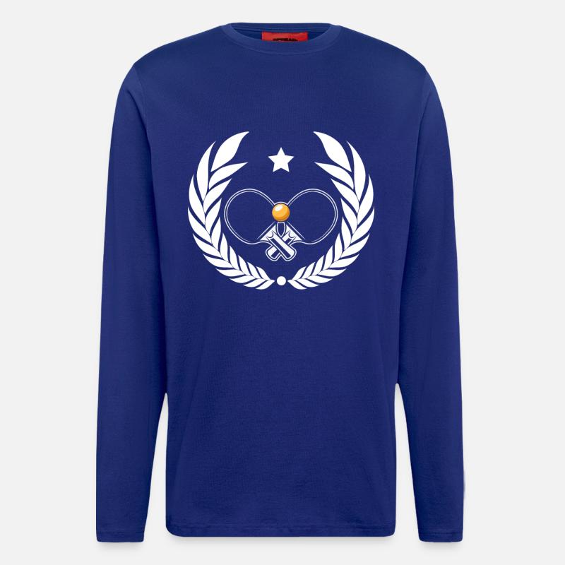 Table tennis - Longsleeve - made by SPREAD  - Iconic Blue