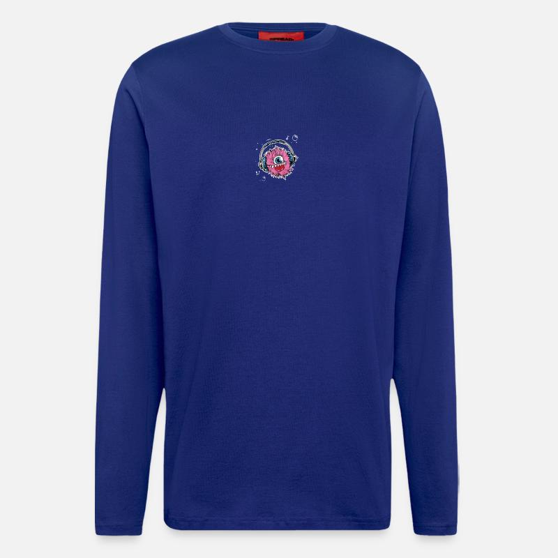 rosa monster - Langarmshirt - made by SPREAD  - Iconic Blue