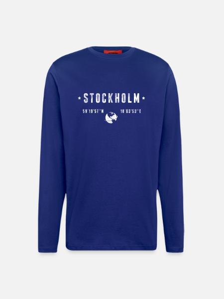 Stockholm - Langarmshirt - made by SPREAD - Iconic Blue