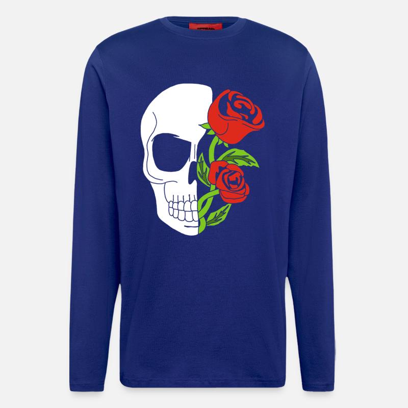 Leben nach dem Tod - Langarmshirt - made by SPREAD - Iconic Blue