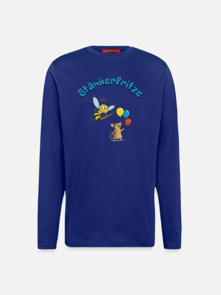 Stänkerfritze - Langarmshirt - made by SPREAD - Iconic Blue