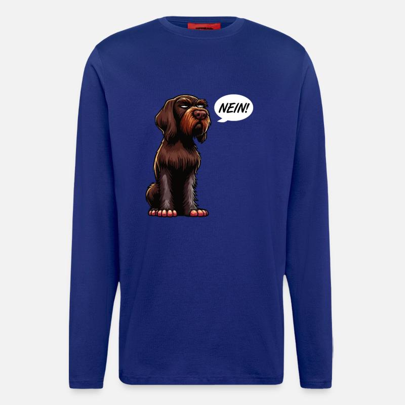 No German Wirehaired German Wirehaired Owners - Longsleeve - made by SPREAD  - Iconic Blue
