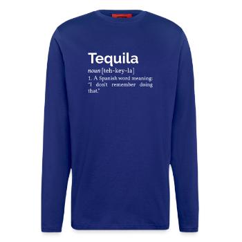 Tequila Definition II - Langarmshirt - made by SPREAD  - Iconic Blue - Vorne