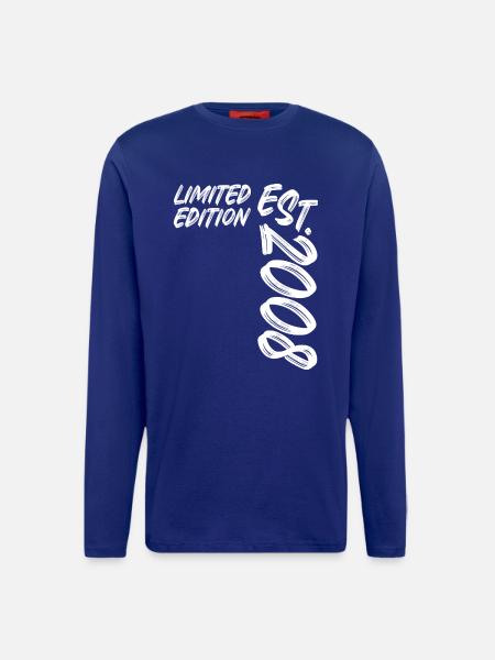 Limited Edition Est. 2008 - Langarmshirt - made by SPREAD - Iconic Blue