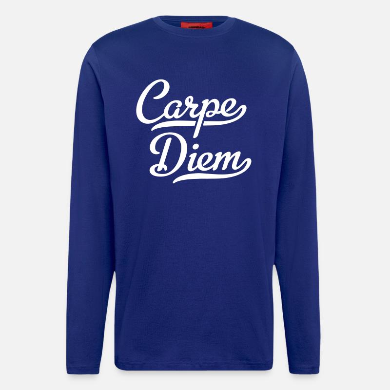 Carpe Diem - Langarmshirt - made by SPREAD  - Iconic Blue