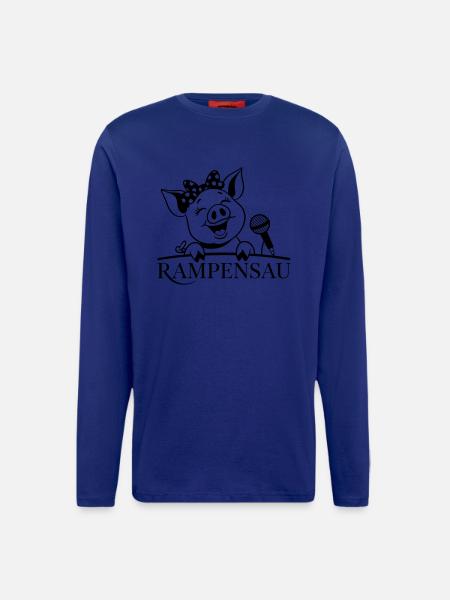 Ramp pig - Longsleeve - made by SPREAD - Iconic Blue