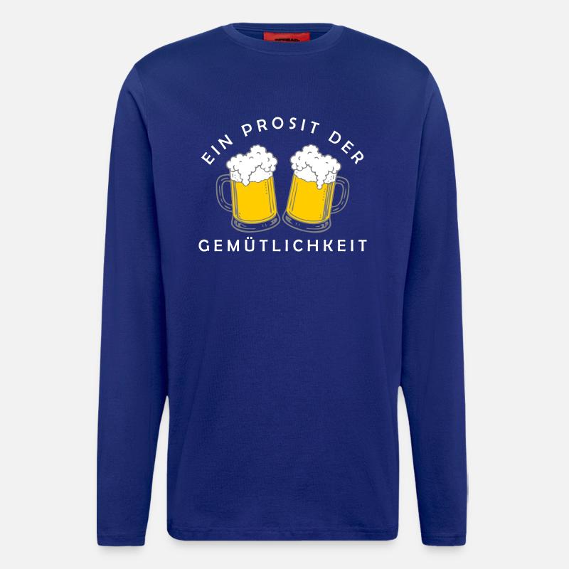 Ein Prosit der Gemütlichkeit - Longsleeve - made by SPREAD  - Iconic Blue