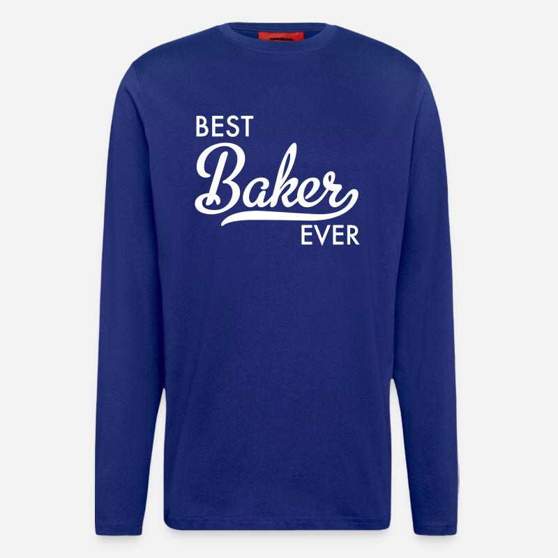 Bäcker - Langarmshirt - made by SPREAD  - Iconic Blue
