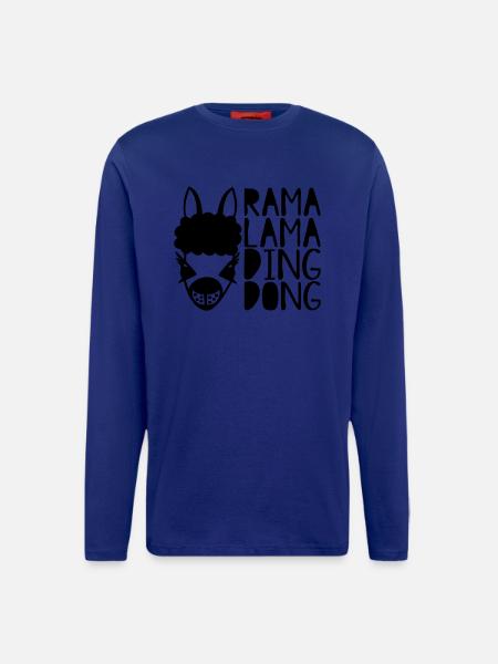 rama lama ding dong - Longsleeve - made by SPREAD - Iconic Blue