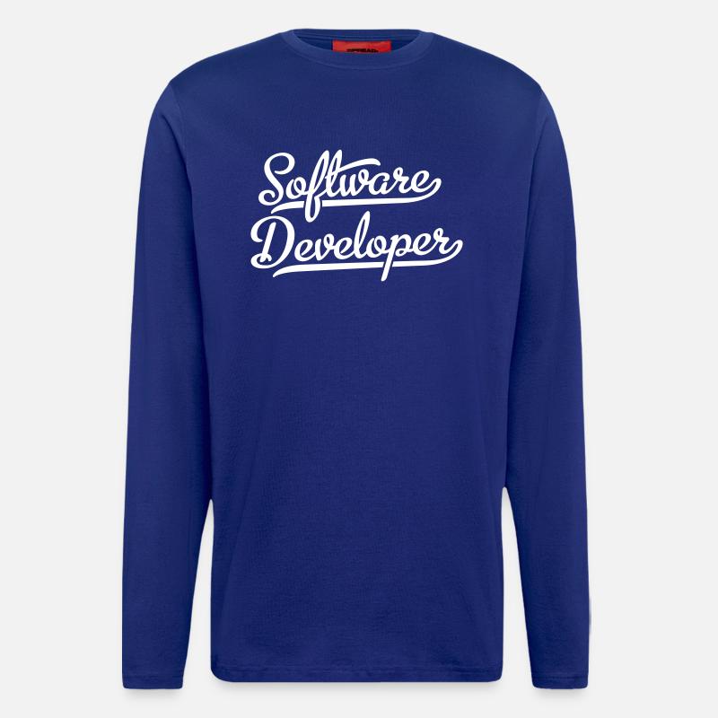 Software Developer - Longsleeve - made by SPREAD  - Iconic Blue