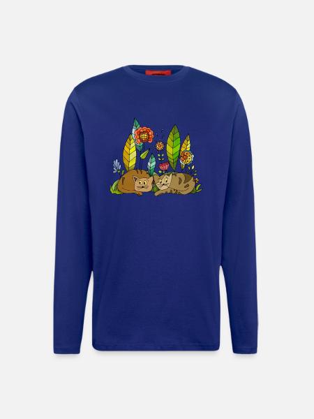 Cats - Longsleeve - made by SPREAD - Iconic Blue