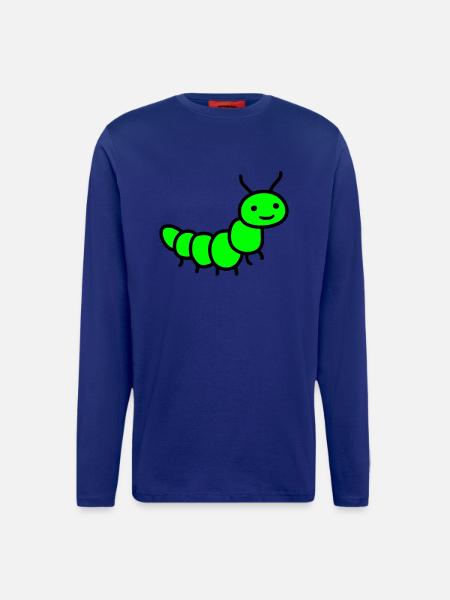Raupe - Langarmshirt - made by SPREAD - Iconic Blue