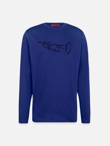 Trumpet - Longsleeve - made by SPREAD - Iconic Blue