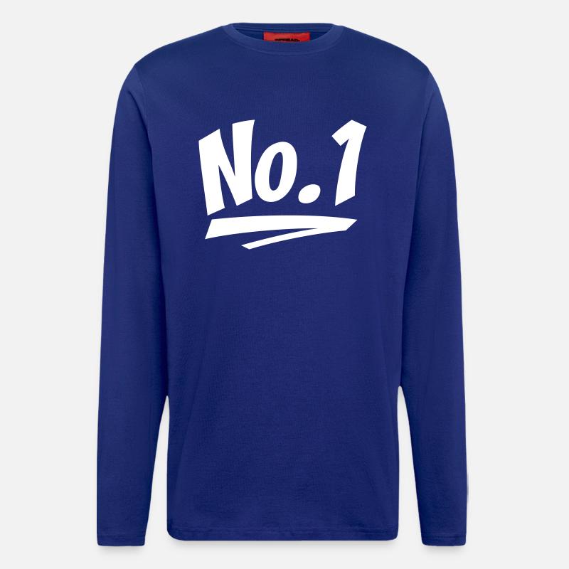 Nummer eins - Langarmshirt - made by SPREAD  - Iconic Blue