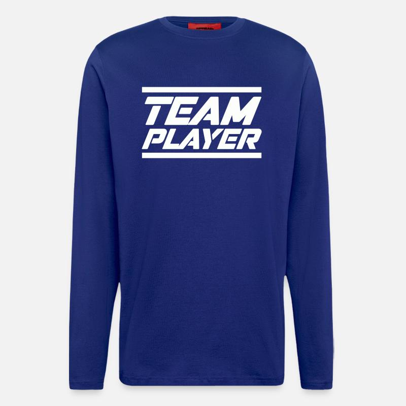 team player - Langarmshirt - made by SPREAD - Iconic Blue