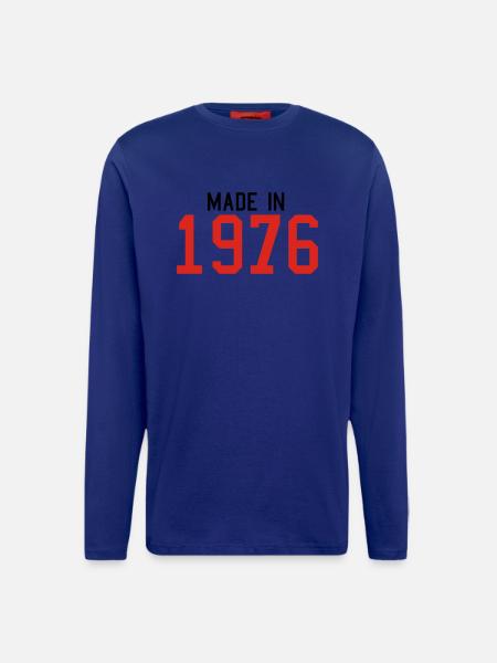 1976 - Longsleeve - made by SPREAD  - Iconic Blue