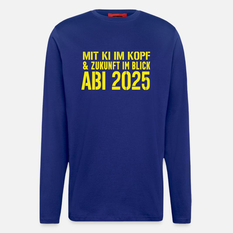 Abschluss KI - Langarmshirt - made by SPREAD  - Iconic Blue