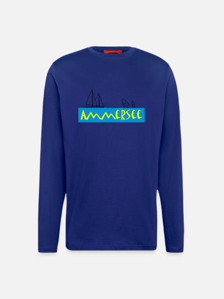 ammersee - Langarmshirt - made by SPREAD  - Iconic Blue