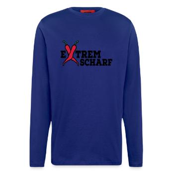 extrem scharf - Langarmshirt - made by SPREAD  - Iconic Blue - Vorne