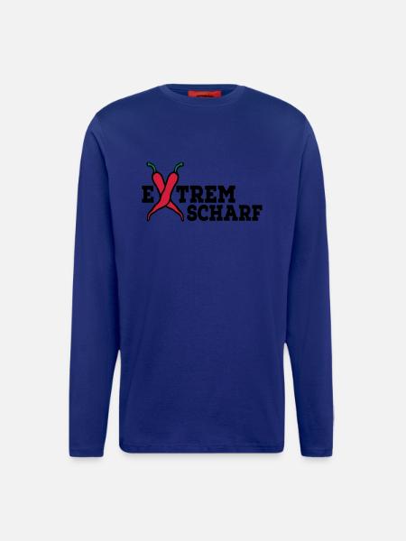 extrem scharf - Langarmshirt - made by SPREAD - Iconic Blue