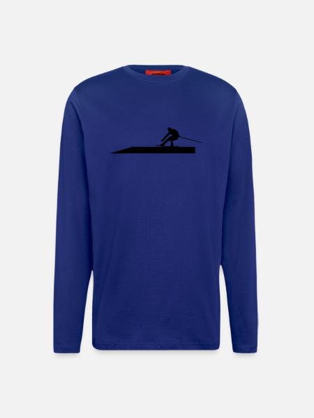 Wakeboarder/Wakeboard - Langarmshirt - made by SPREAD - Iconic Blue