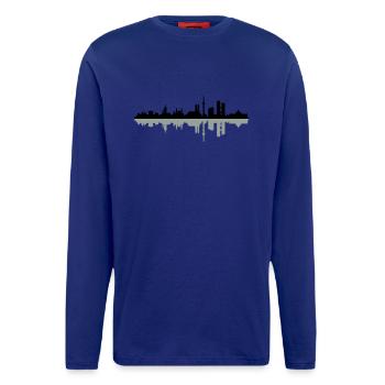 Skyline München - Langarmshirt - made by SPREAD  - Iconic Blue - Vorne
